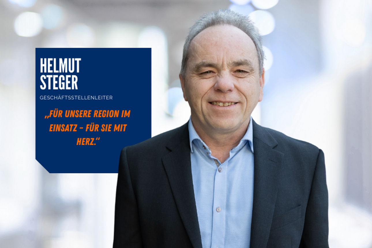 Portrait des Mitarbeiters Helmut Steger