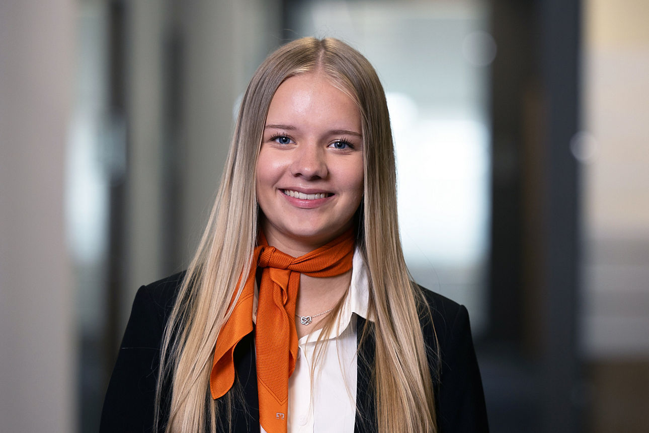 Azubi der VR-Bank Landau-Mengkofen eG