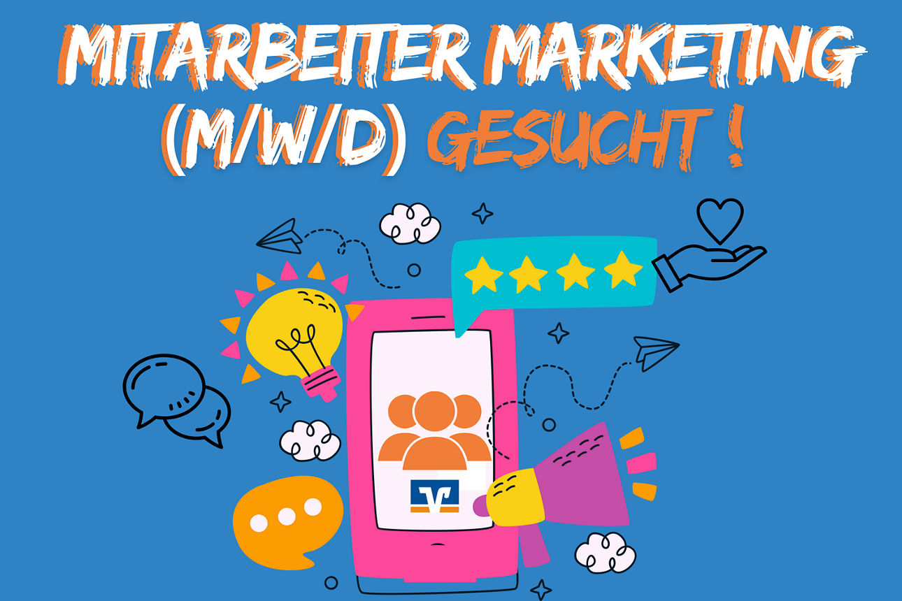 Mitarbeiterin Marketing (M/W/D) gesucht!