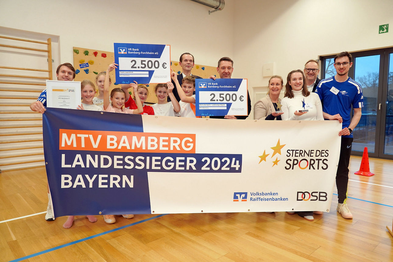 „Sterne des Sports“: Der MTV Bamberg hat Gold im Blick