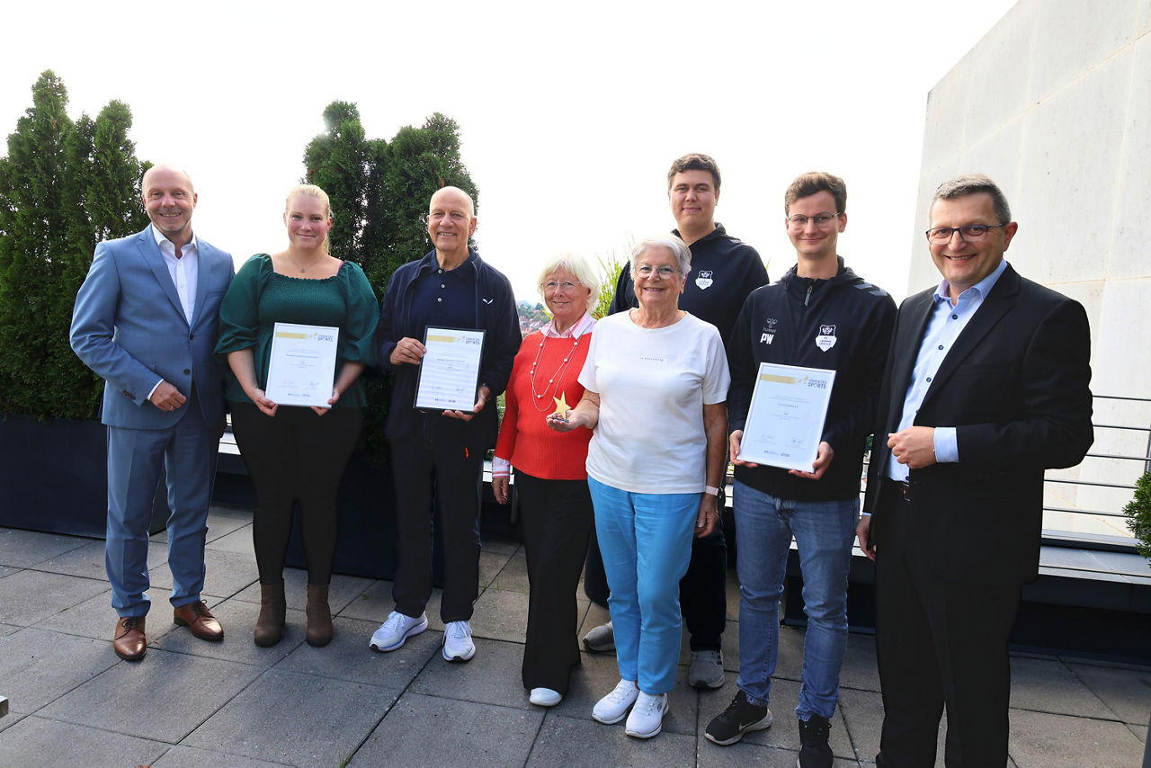 Preisverleihung Sterne des Sports in Bronze 2025