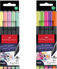 Faber Castell Stifte in Neon- und Pastelfarben 