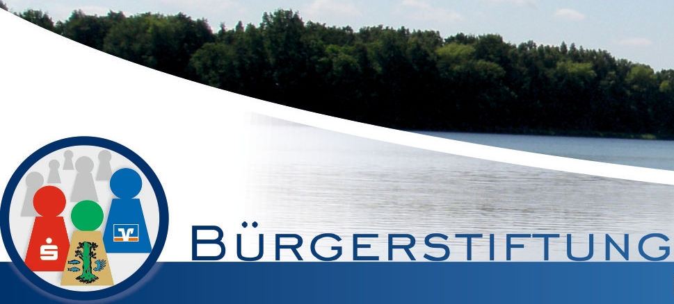 Logo der Bremische Volksbank Stiftung vor blauem Hintergrund Logo der Bremische Volksbank Stiftung vor blauem Hintergrund