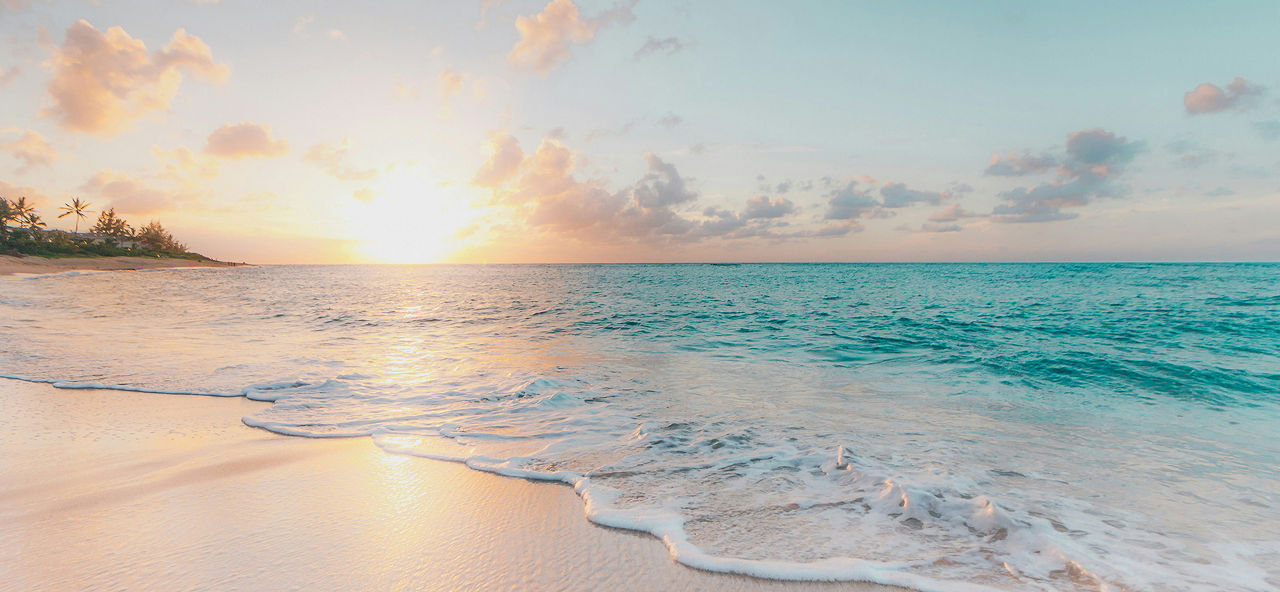 Ein wunderschöner Sandstrand