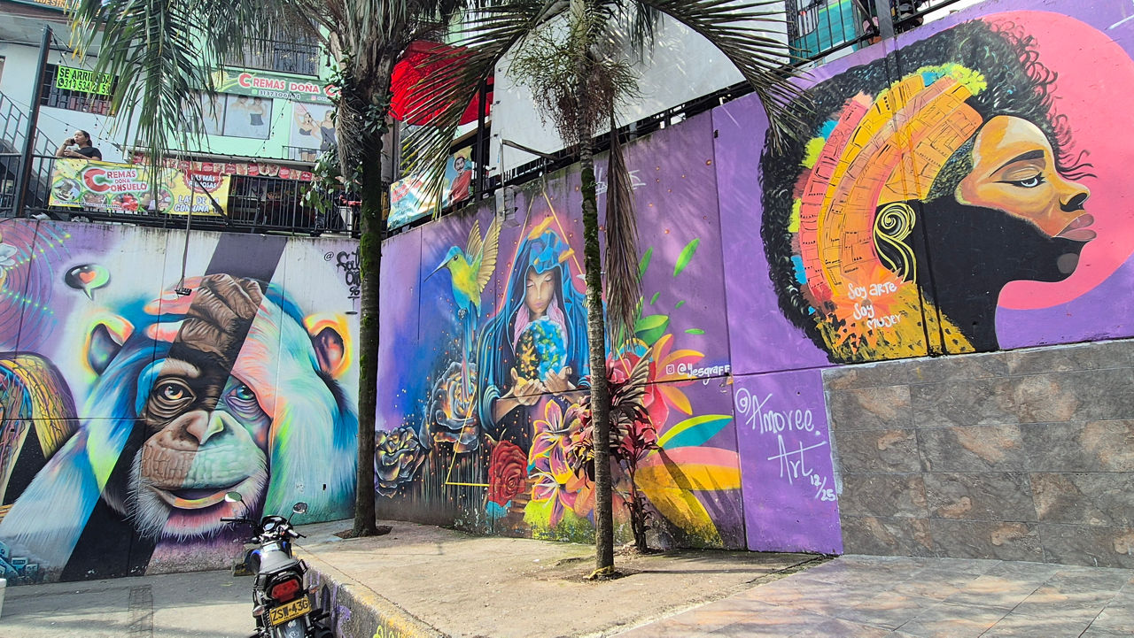 Graffiti in Medellin