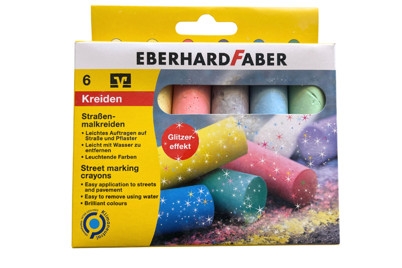 Strassenmalkreide-Glitzer