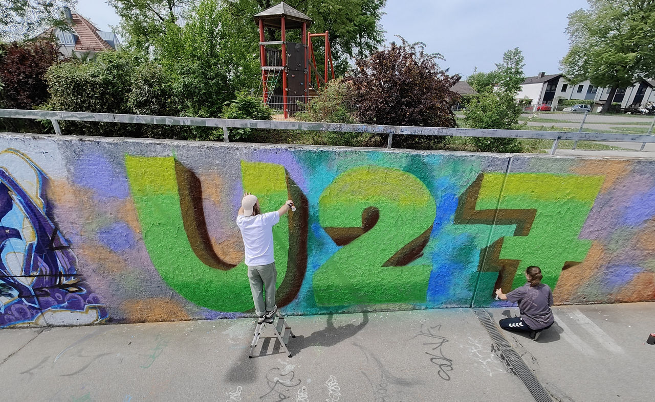 Das U27 Streetart-Stipendium geht in die nächste Runde