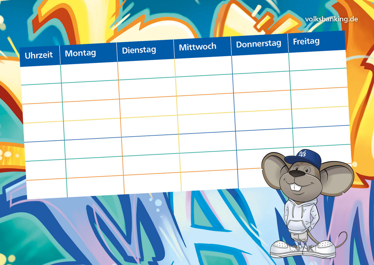 Stundenplan Manni