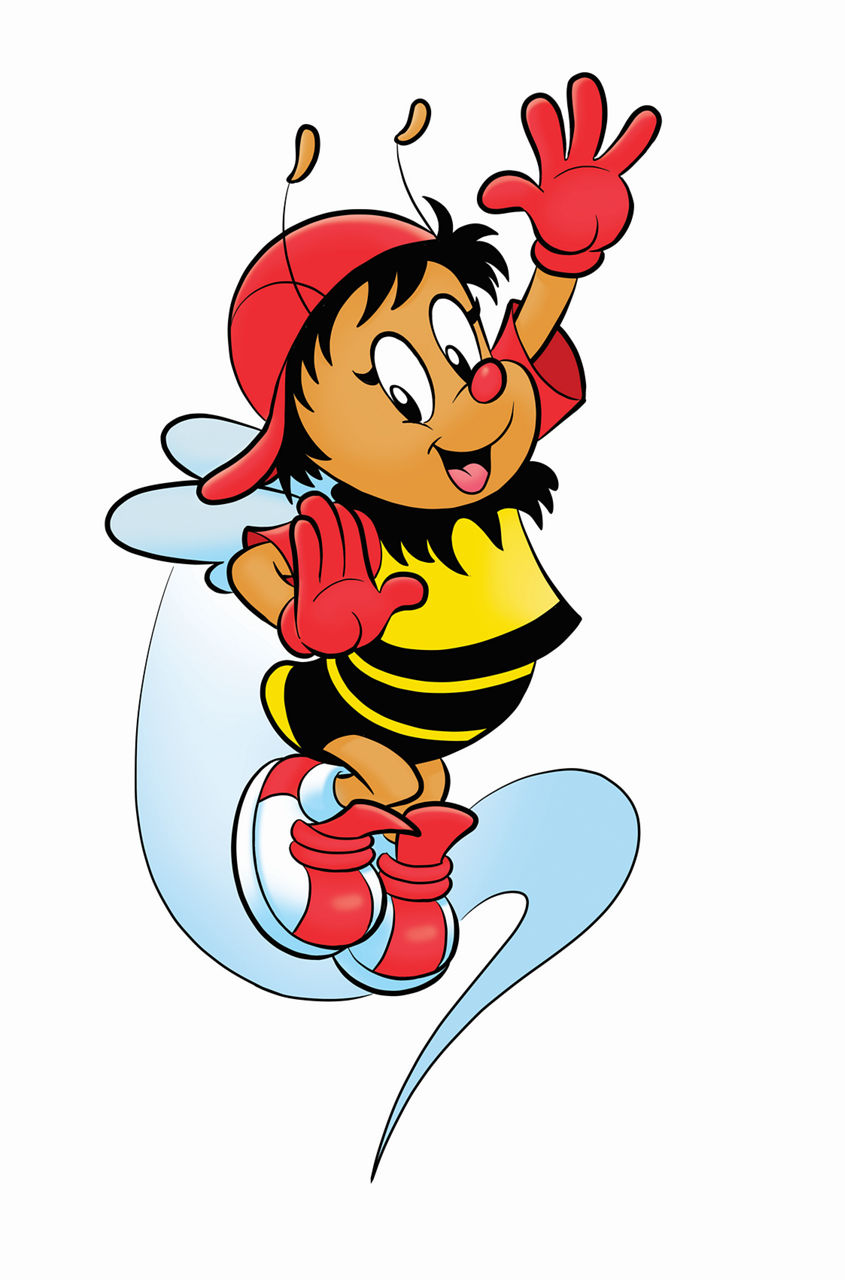 Illustration: Sumsi fliegt