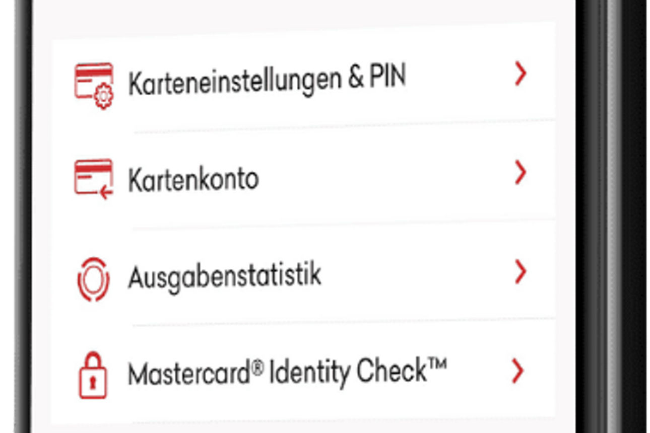 Grafik eines Smartphones mit geöffneter Swiss Bankers App
