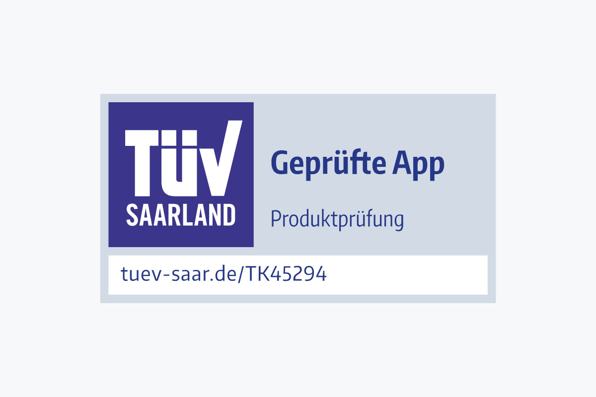 TÜV-Siegel SpardaBanking App