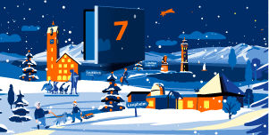 Weihnachtliches Bild zum Adventskalender Türchen 7