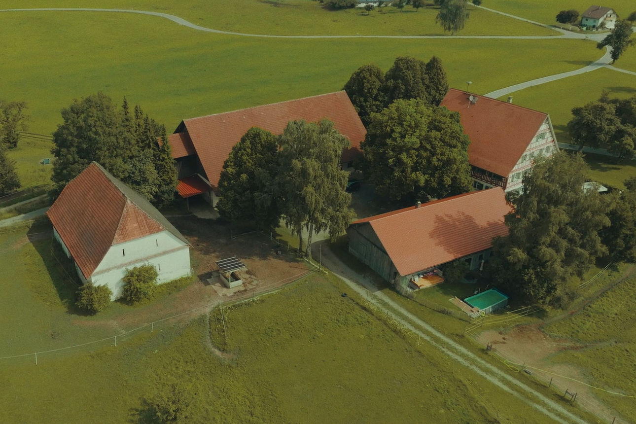 Luftaufnahme Hofgut Eggenreute