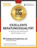 Siegel exzellente Beratungsqualität