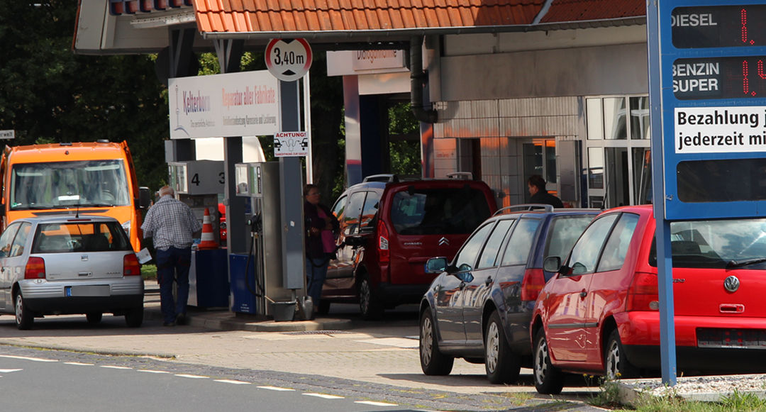 Unsere SB Tankstelle Dransfeld