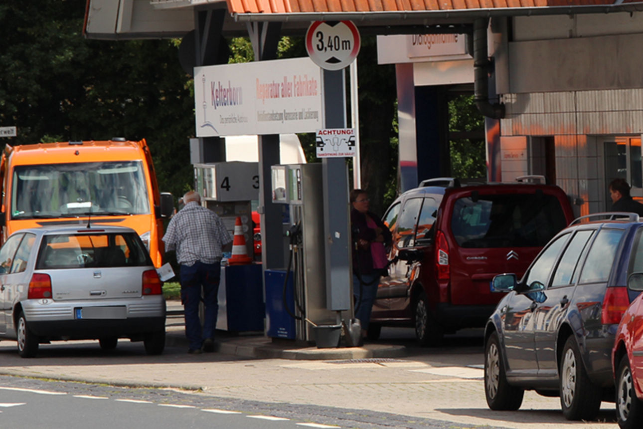 Unsere SB Tankstelle Dransfeld