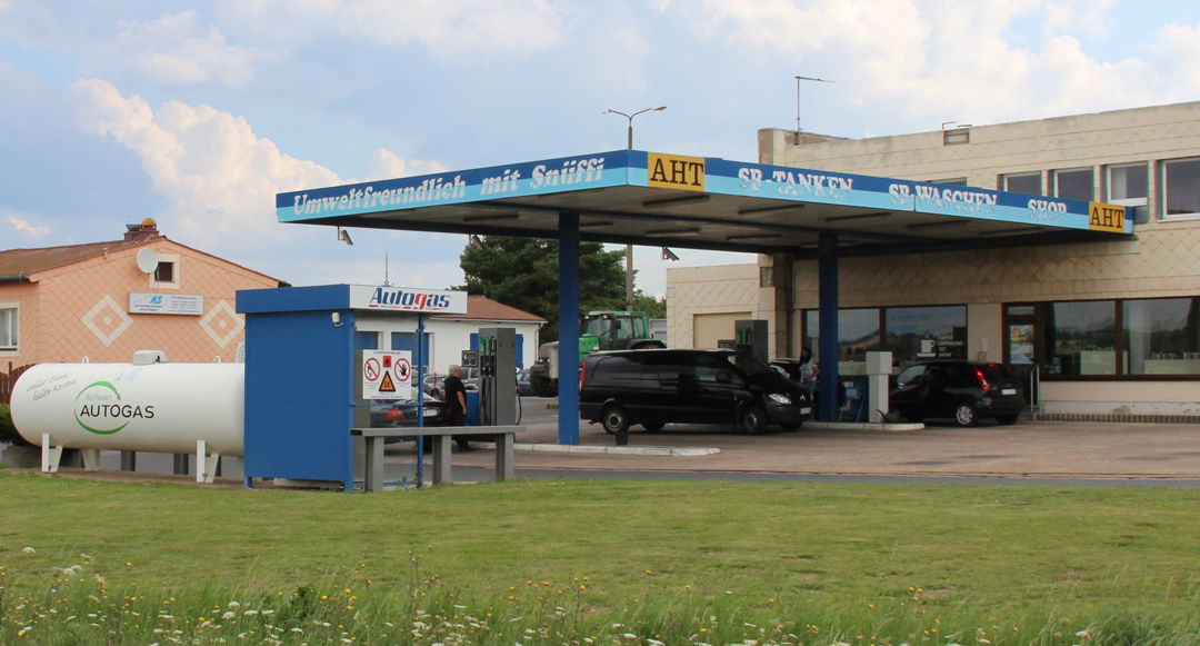 Unsere SB Tankstelle Gernrode