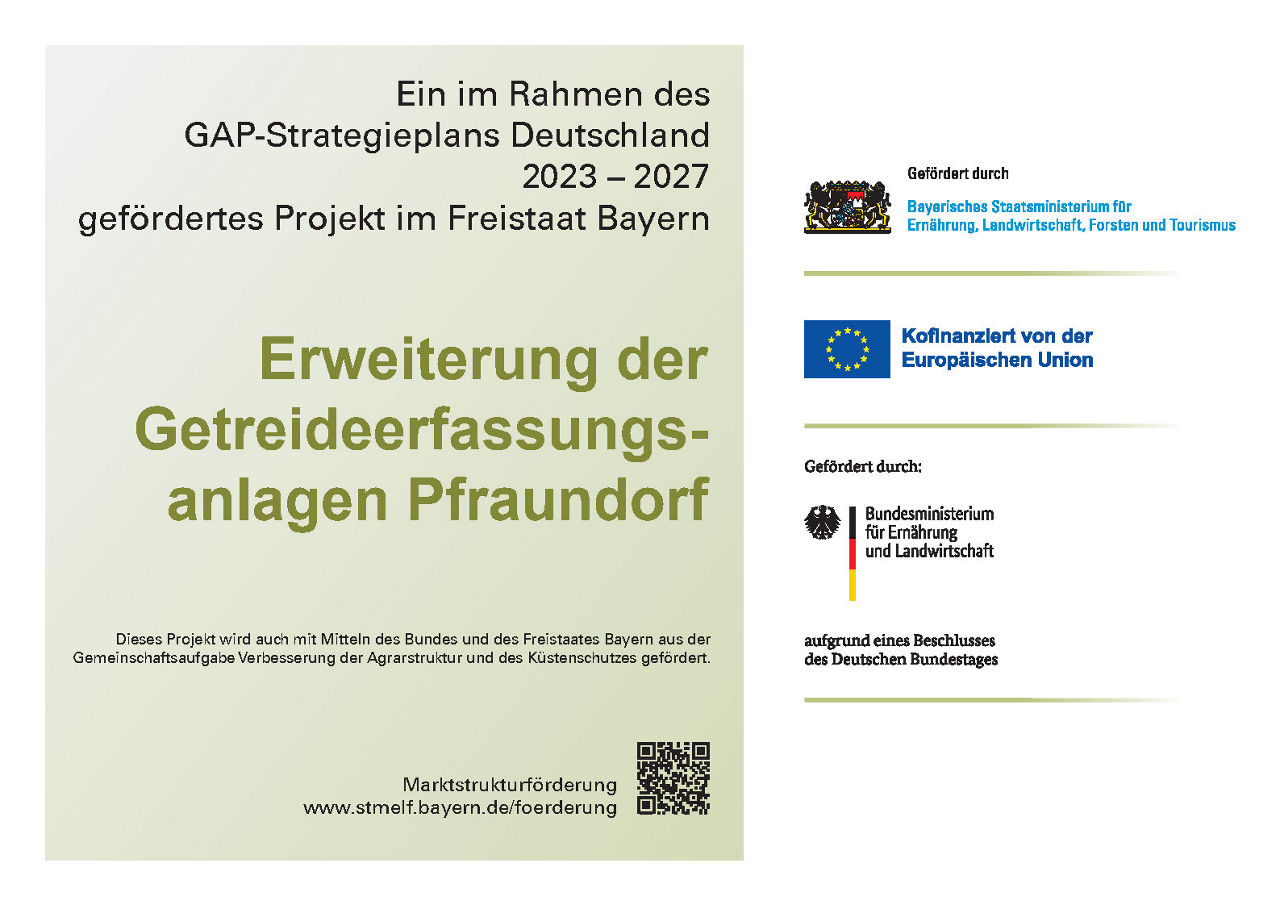 Bekanntgabe zur Standorterweiterung in Pfraundorf