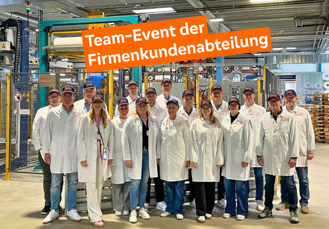 Firmenkundenberater besuchen Dettmer Delo