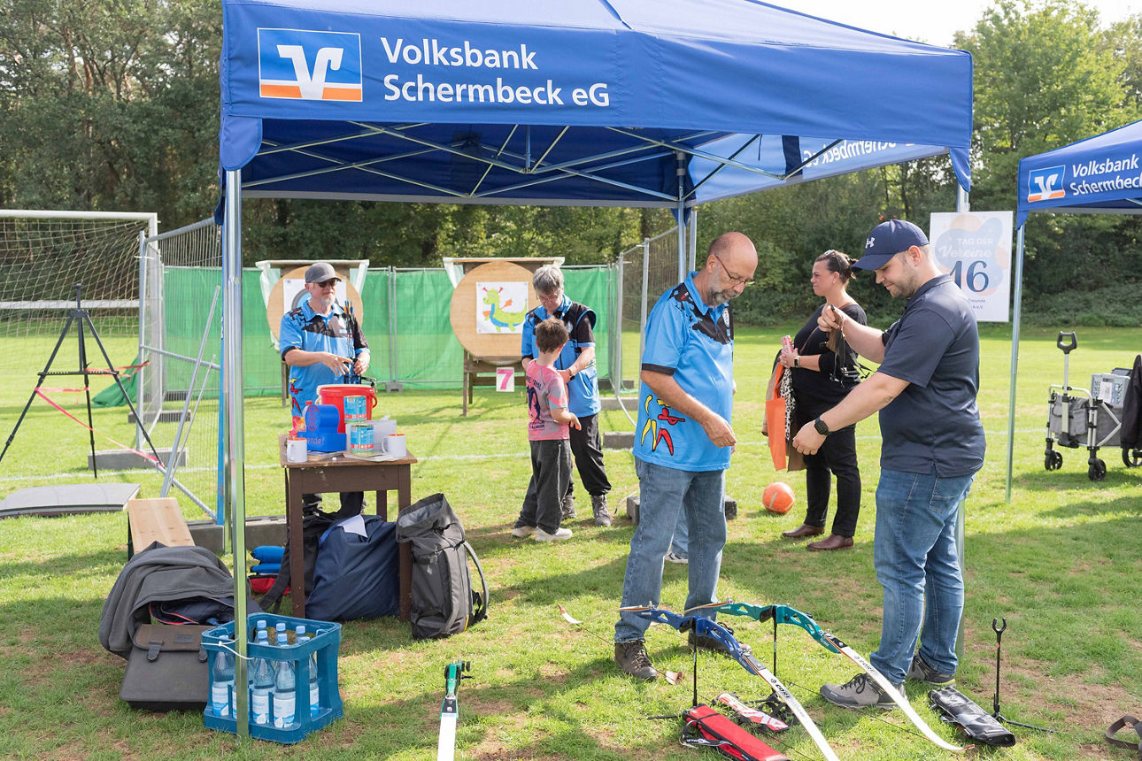 Zielsportfreunde Schermbeck stellen ihre Bogenabteilung vor
