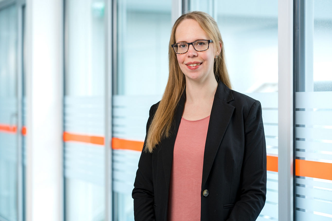Tanja Louwers, Mitarbeiterin der Volksbank Westrhauderfehn