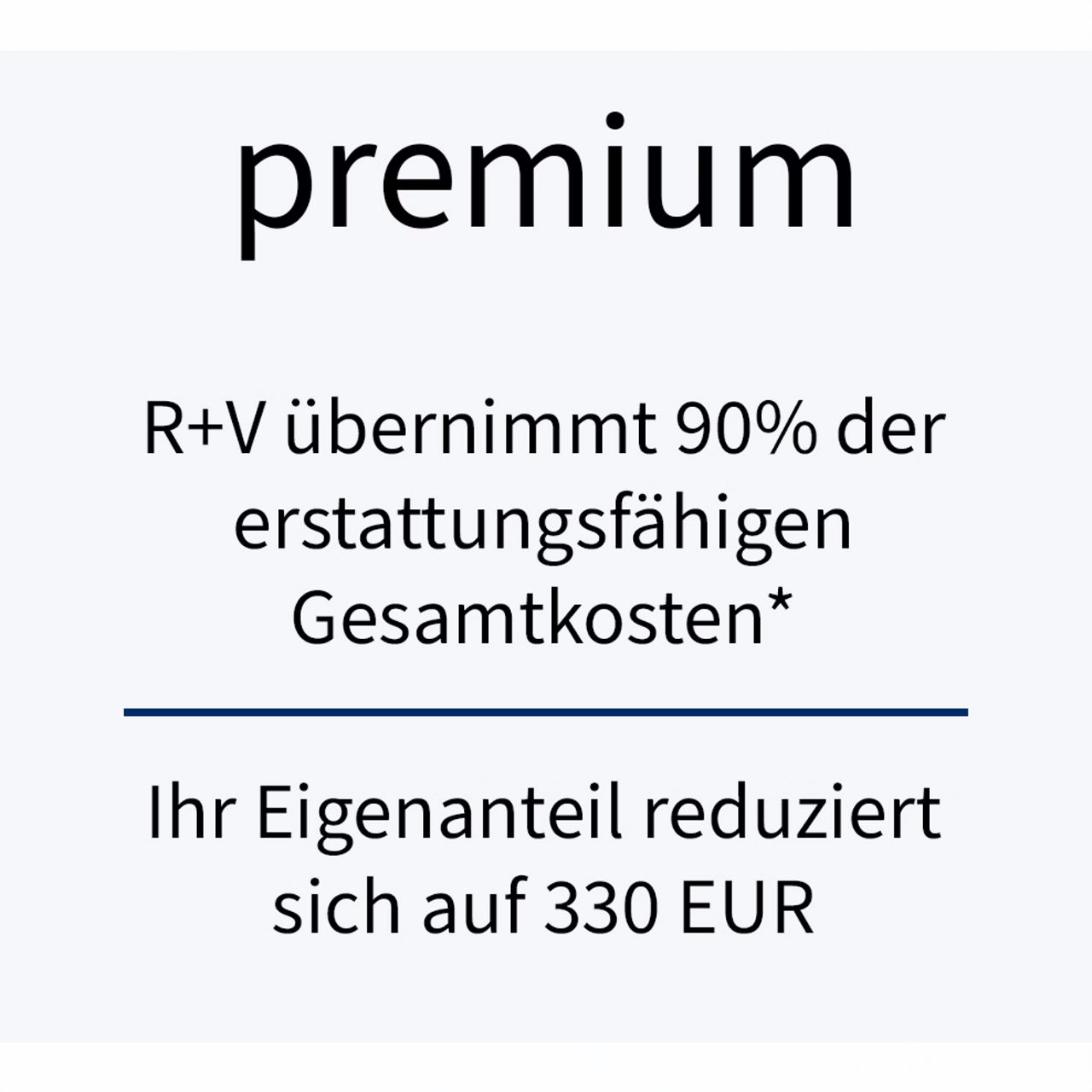 Abbildung Tarif premium