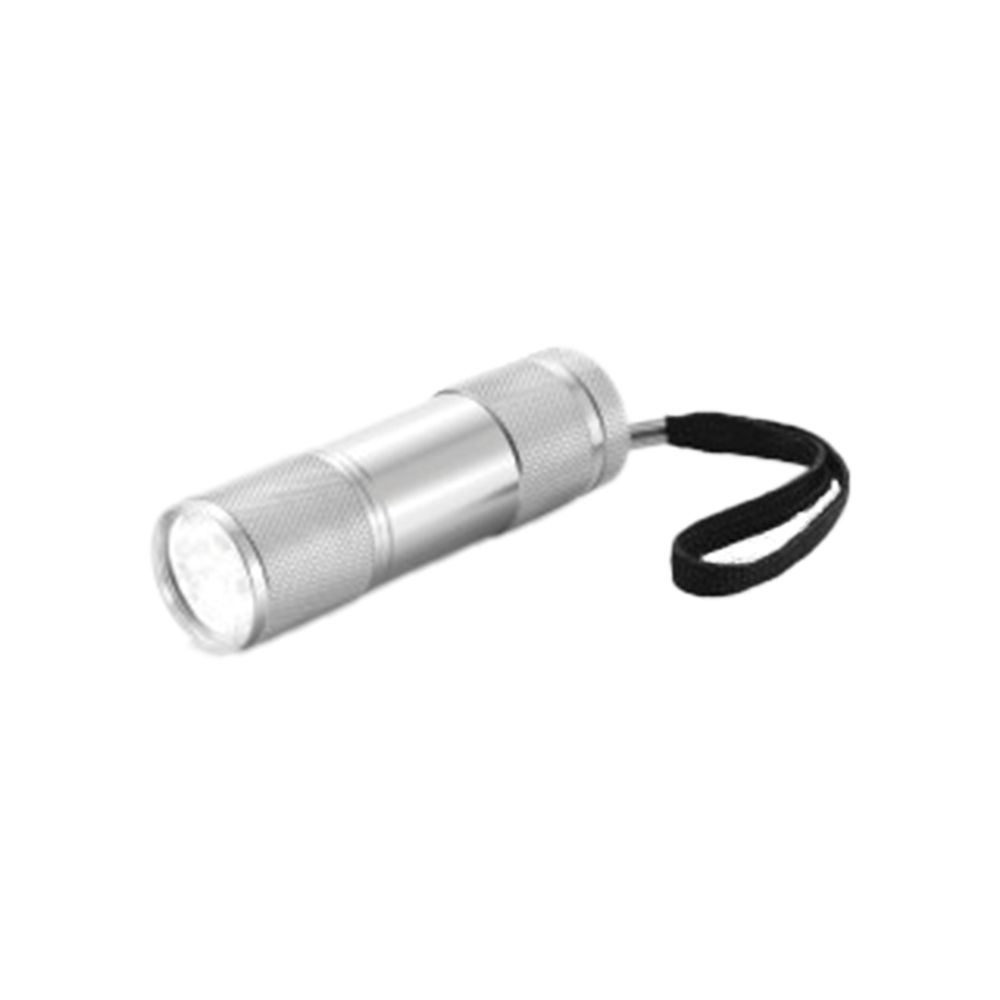 kleine silberne Taschenlampe