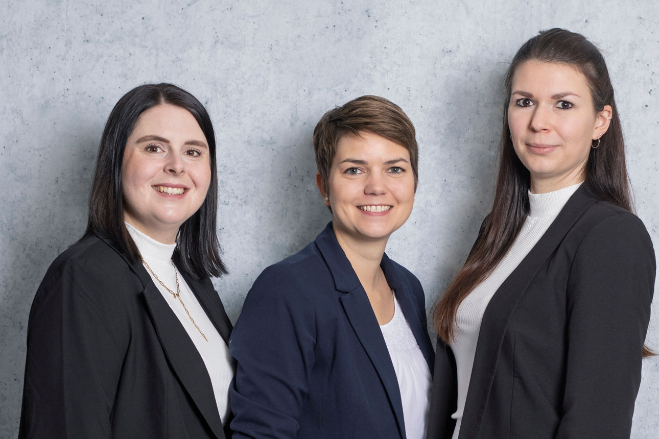 Julia Irrgang, Carina Elz, Patricia Barthelmes