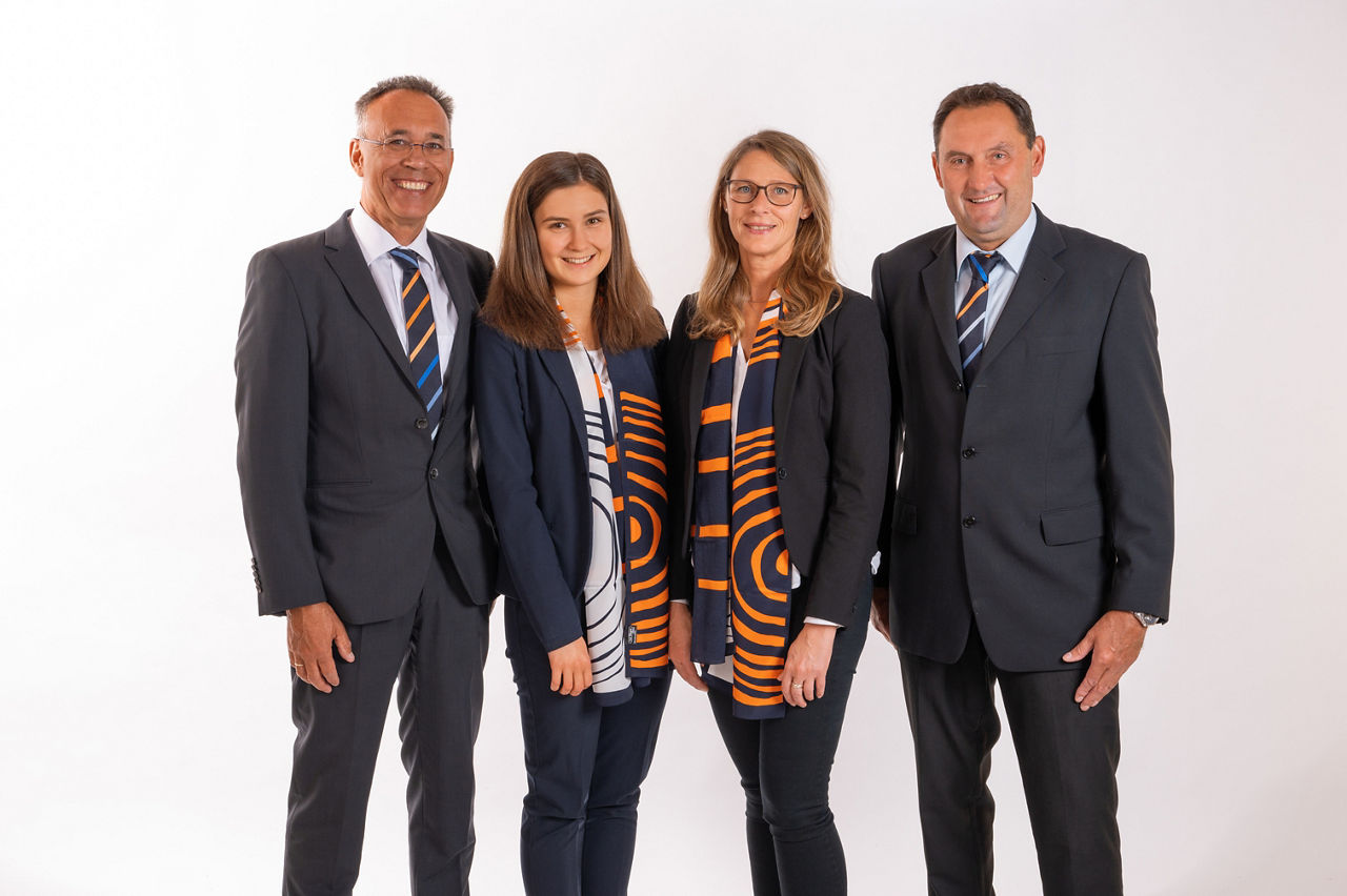 Das Team der Immobilienvermittlung der Raiffeisenbank im Oberland eG