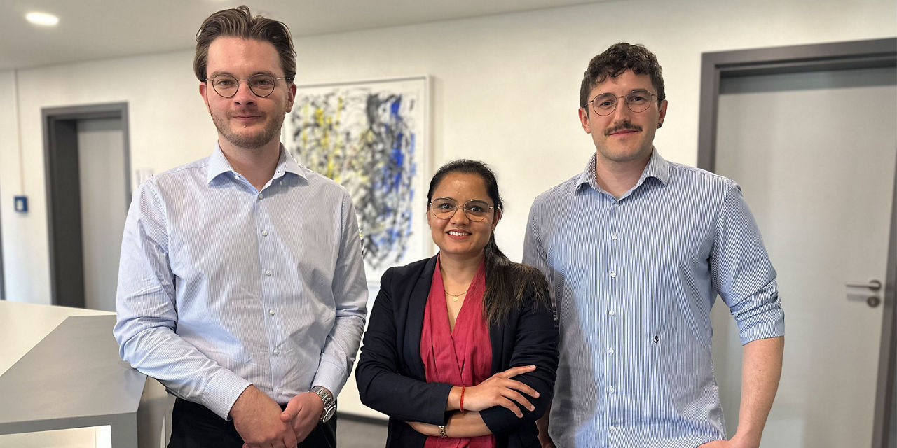 Ihre Ansprechpartner zum Thema Nachhaltigkeit: Joshua Oehle, Dr. Niharika Singh und David Stöcker