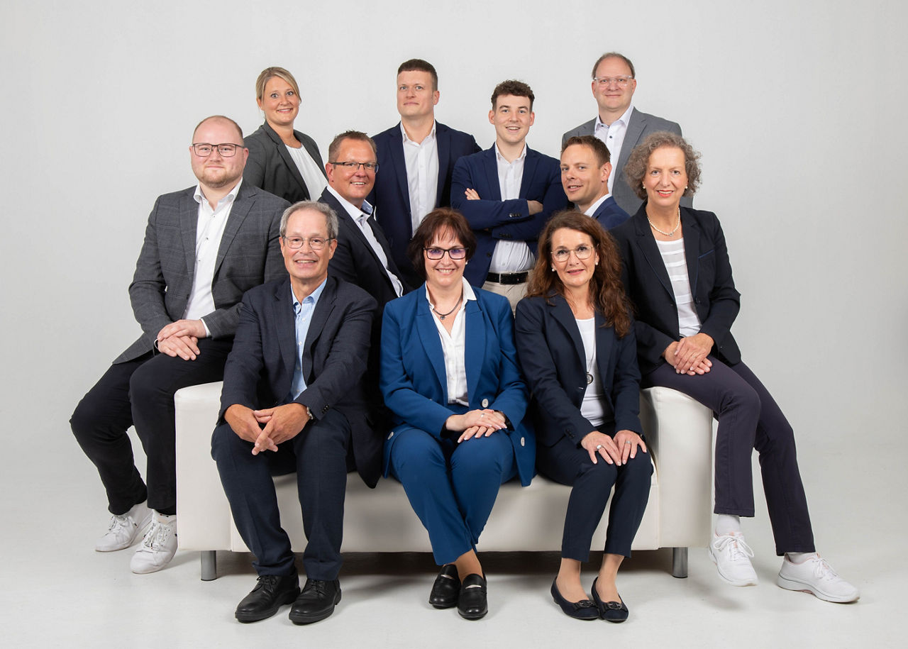 Teamfoto der Abteilung PrivateBanking