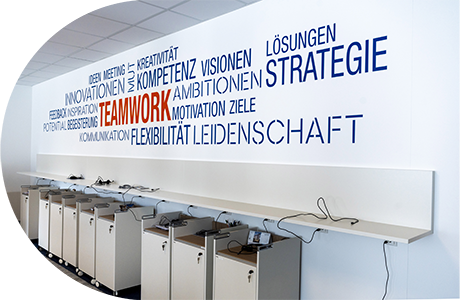 motivierendes Wandbild