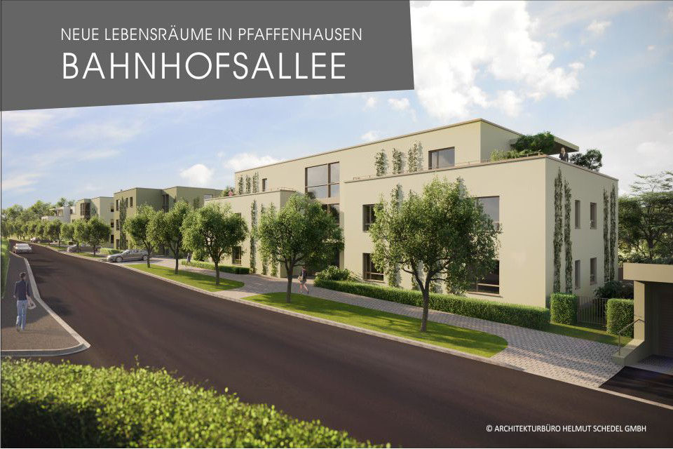 moderne Wohnanlage