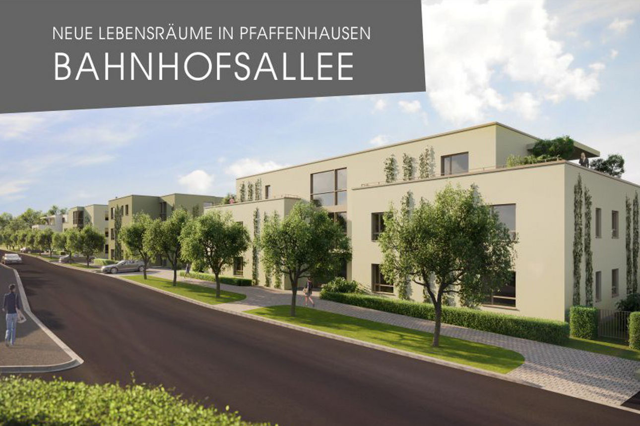 moderne Wohnanlage