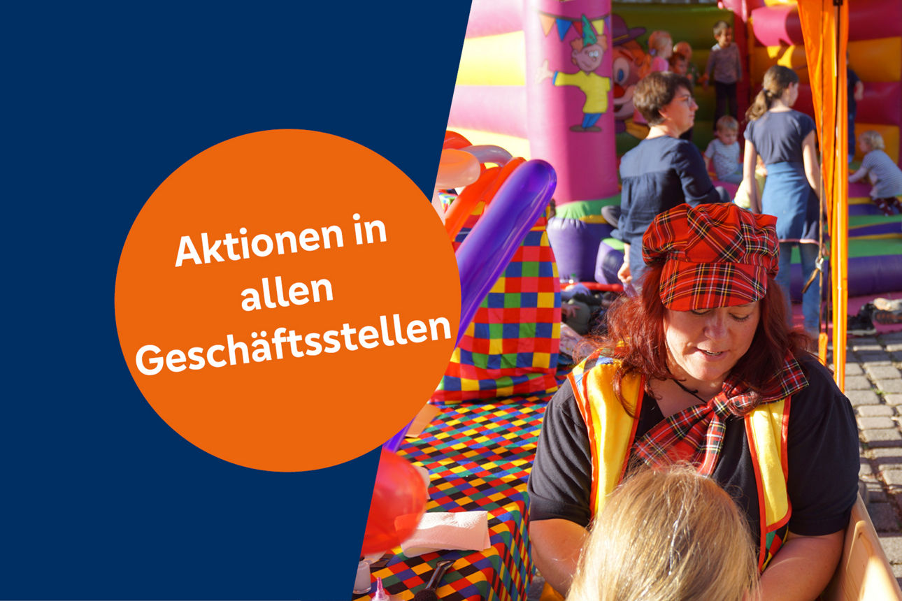 Aktionen in allen Geschäftsstellen
