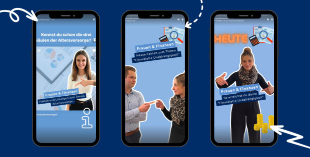 Instagram Account VR-Bank Ellwangen