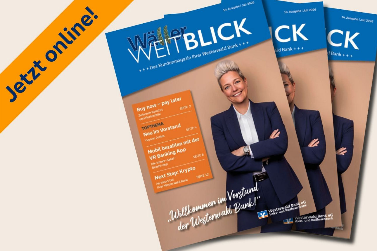 Drei Magazine „Wäller Weitblick“ mit Titelbild