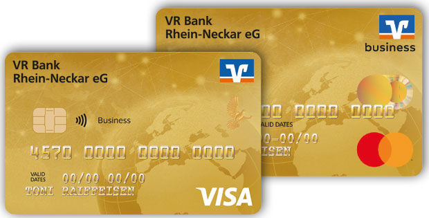 Businesscard Gold Kreditkarte