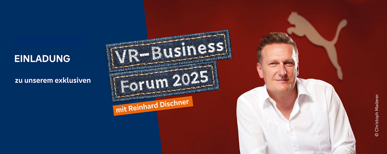 Persönliche Einladung VR-Business Forum 2025