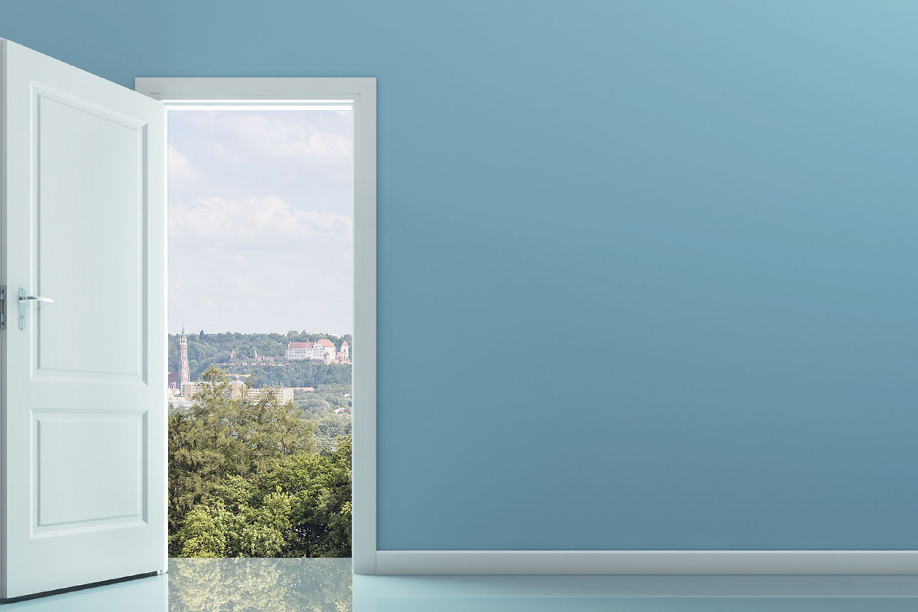 Illustration eines Hauses