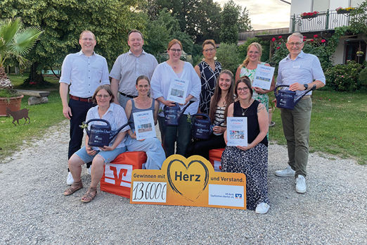 Gruppenbild der Gewinner vom Kindergartenwettbewerb 2026