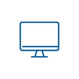 Piktogramm eines Computer-Monitors