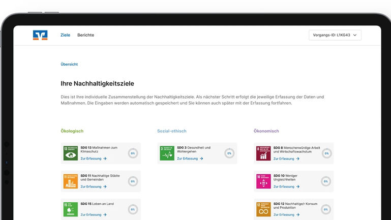 Toolbasierte Nachhaltigkeits- und Transformationsbegleitung