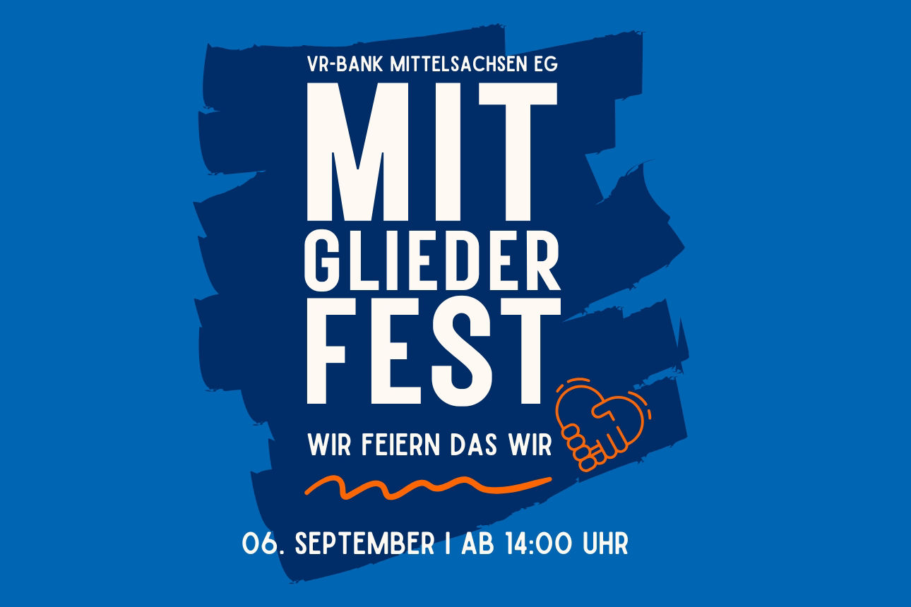 Mitgliederfest - Wir feiern das Wir am 06.09.25 ab 14:00 Uhr