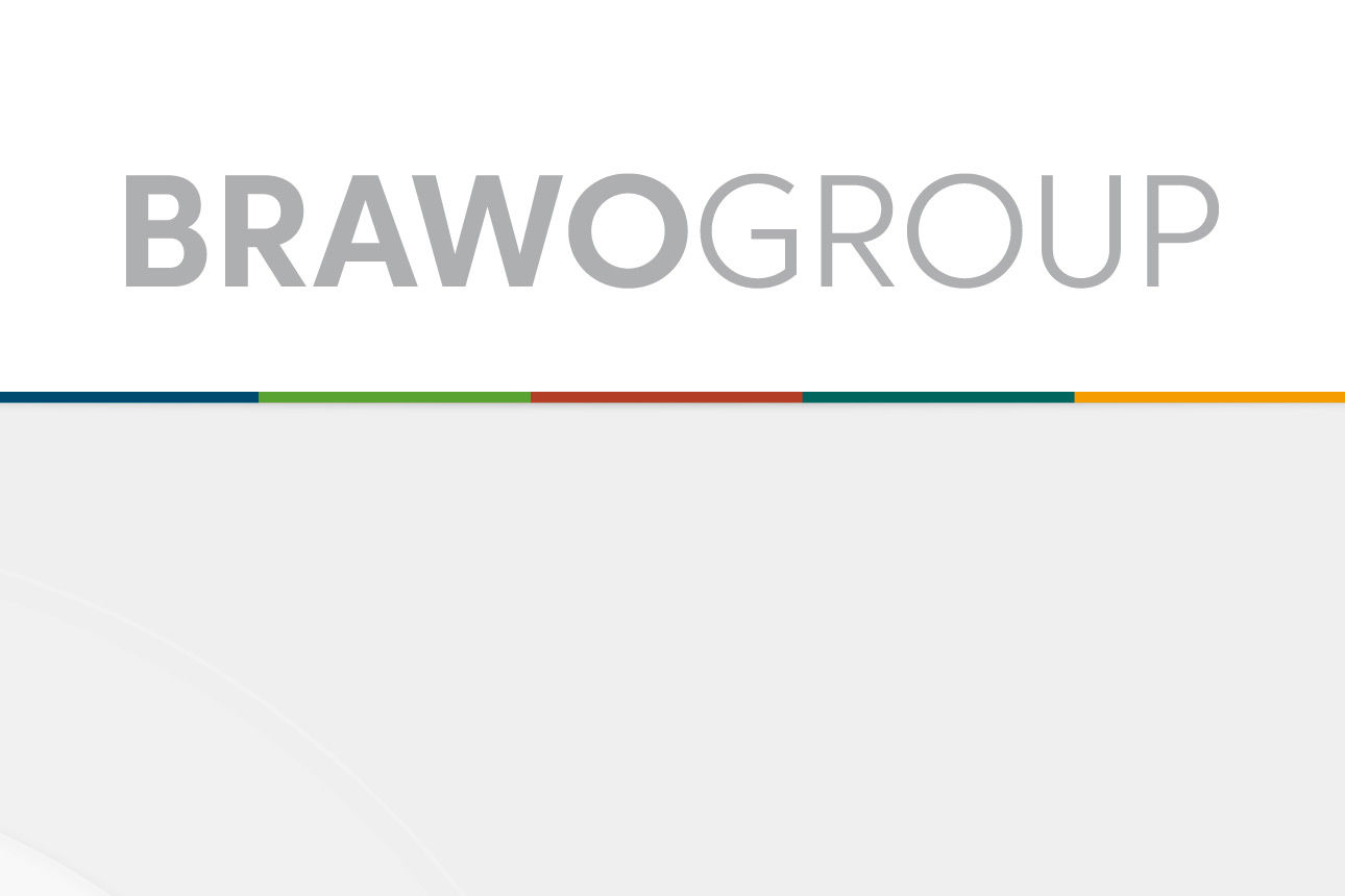 Bild mit dem Logo der BRAWO GROUP.