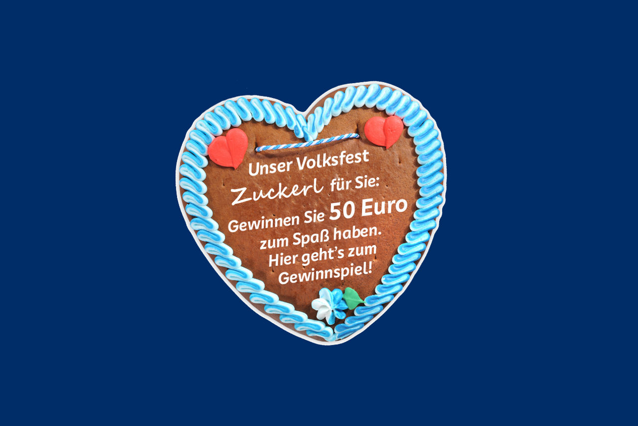 Gewinnspiel Volksfestzuckerl