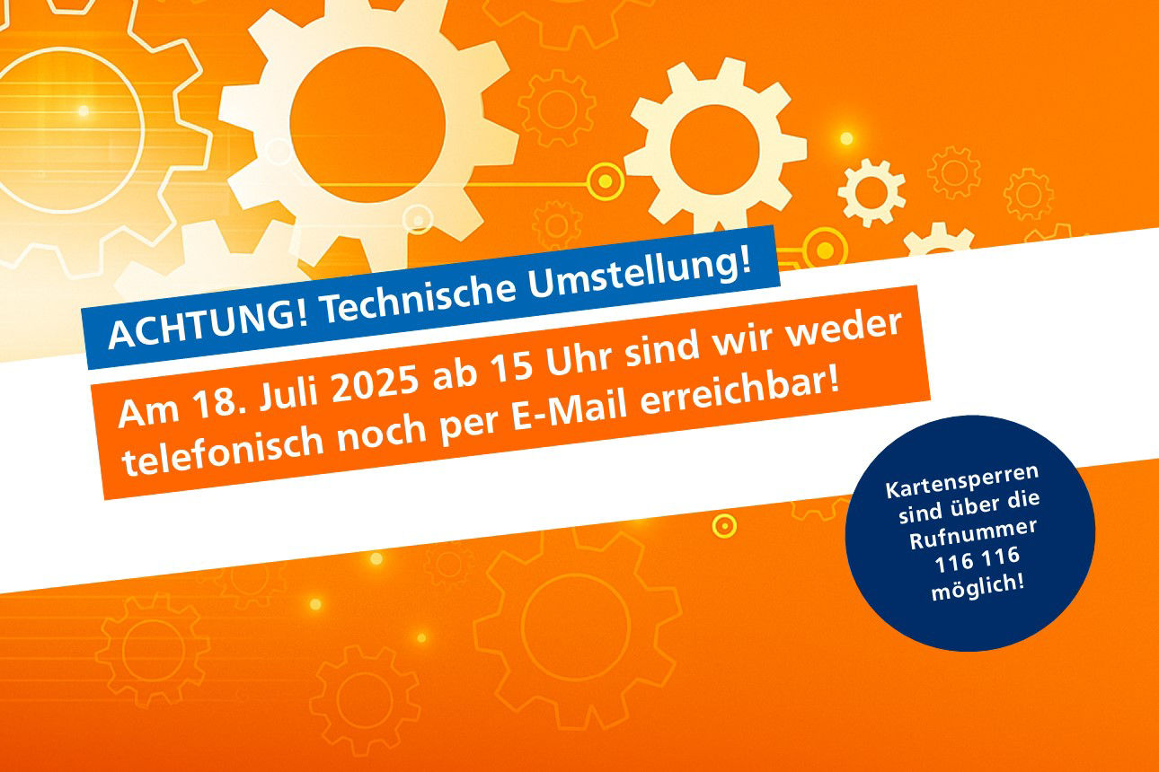 Technische Umstellung