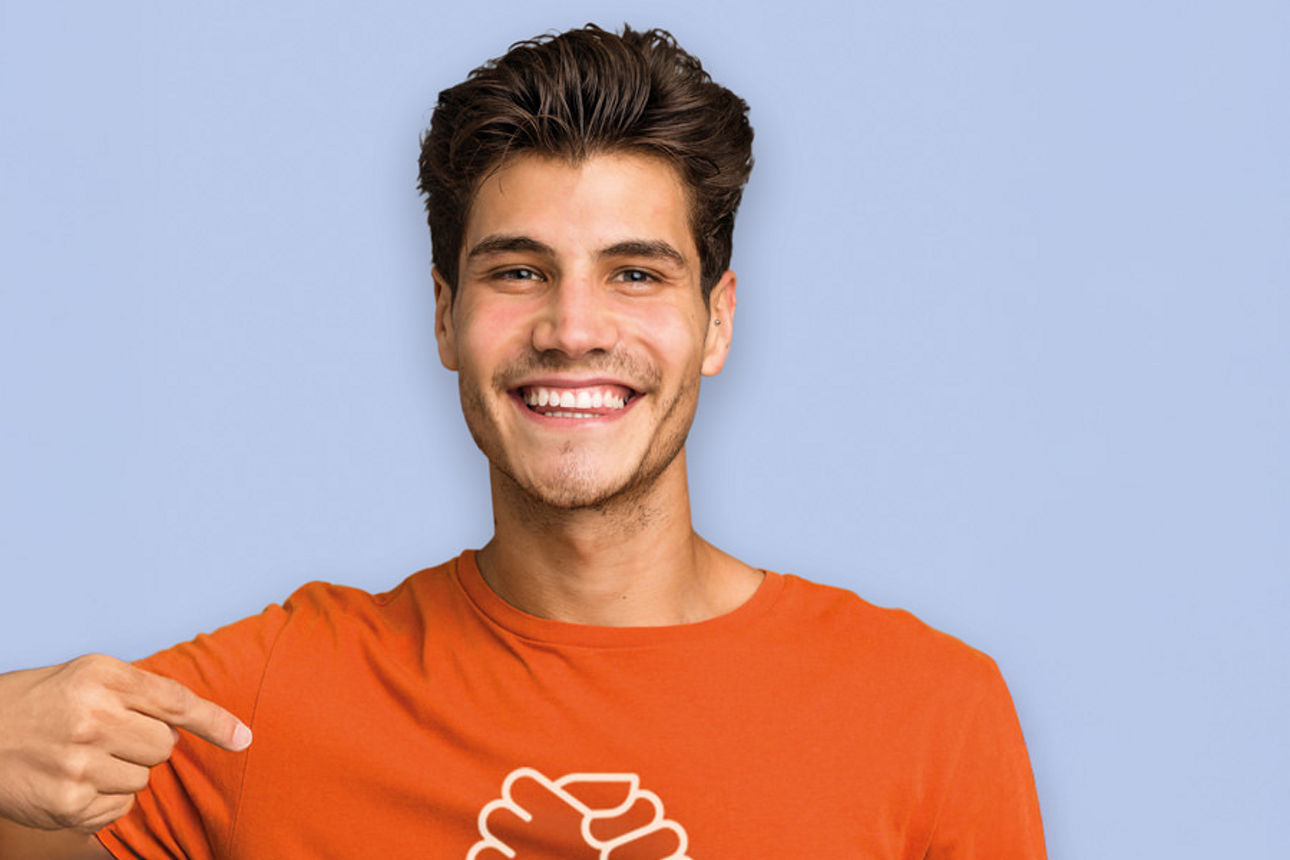 Symbol zweier Hände kurz vor einem Händeschütteln