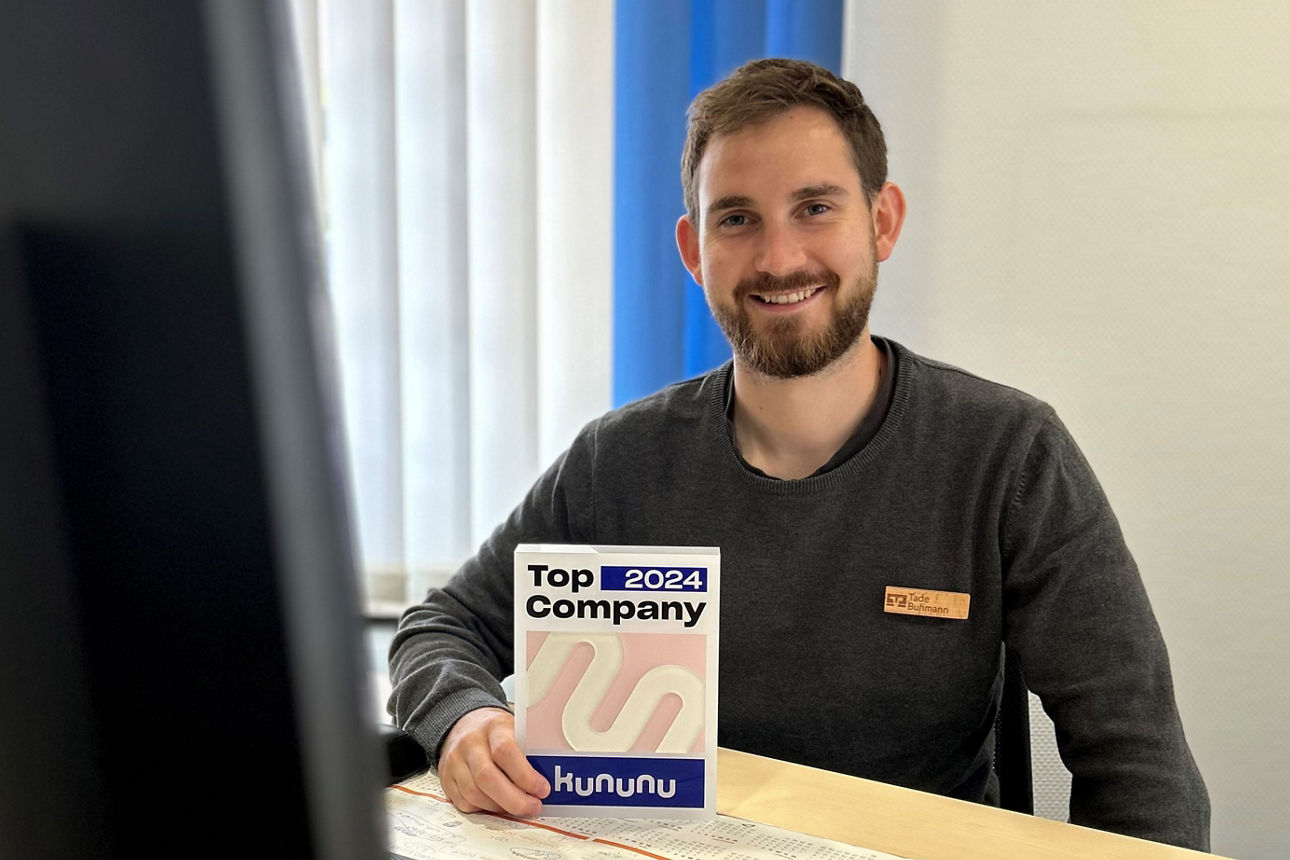 Tade mit dem Top Company Award 2024