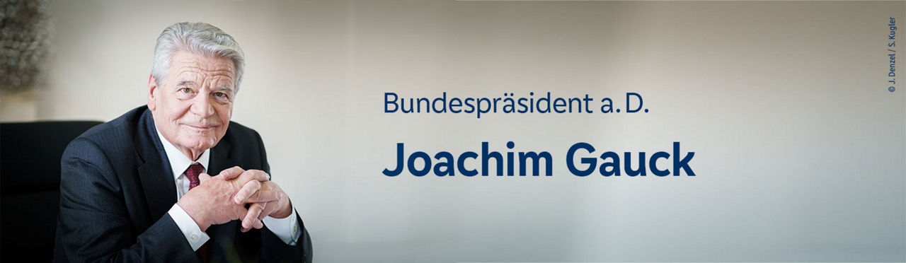 Zukunftsdialog 2026 mit Bundespräsidenten a. D. Joachim Gauck